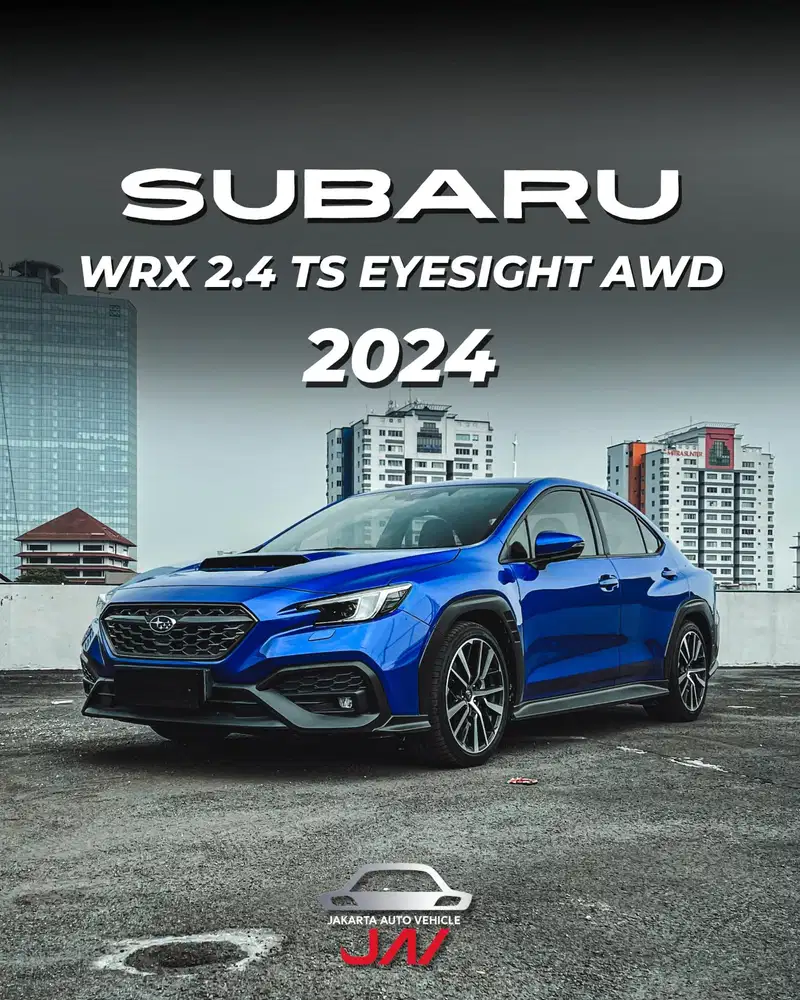 SUBARU WRX tS (TUNED BY STI) EYESIGHT AWD 2024 / LOW ODO / LIKE NEW