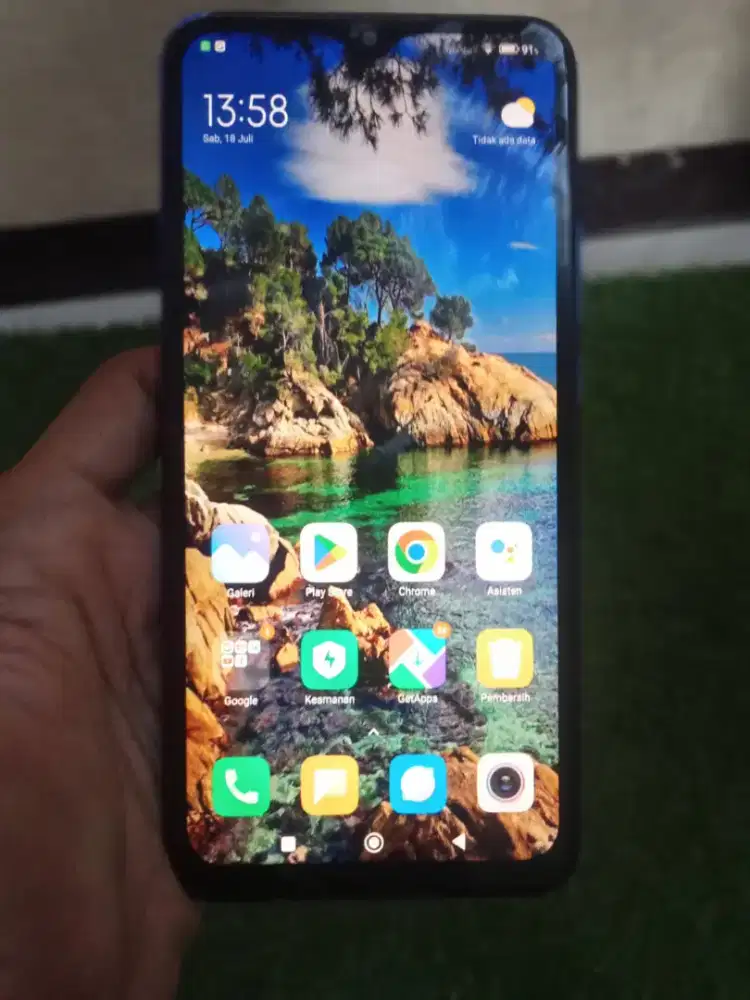 Xiaomi redmi 9 ram 3/32 batang ada minus