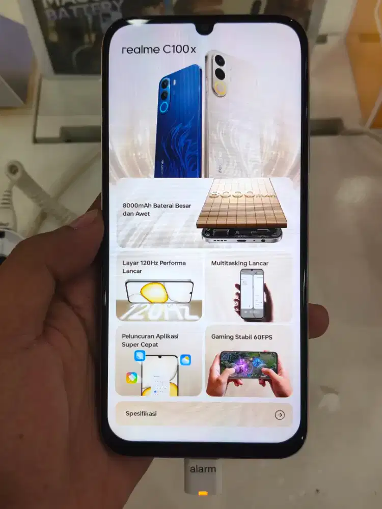 Promo 0% Realme C100x 4G 6/128 GB