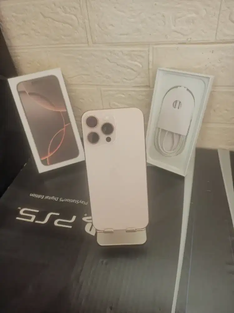 IPHONE 16 PRO MAX 512GB DESERT TITANIUM IBOX LKP NO MINUS BISA TT