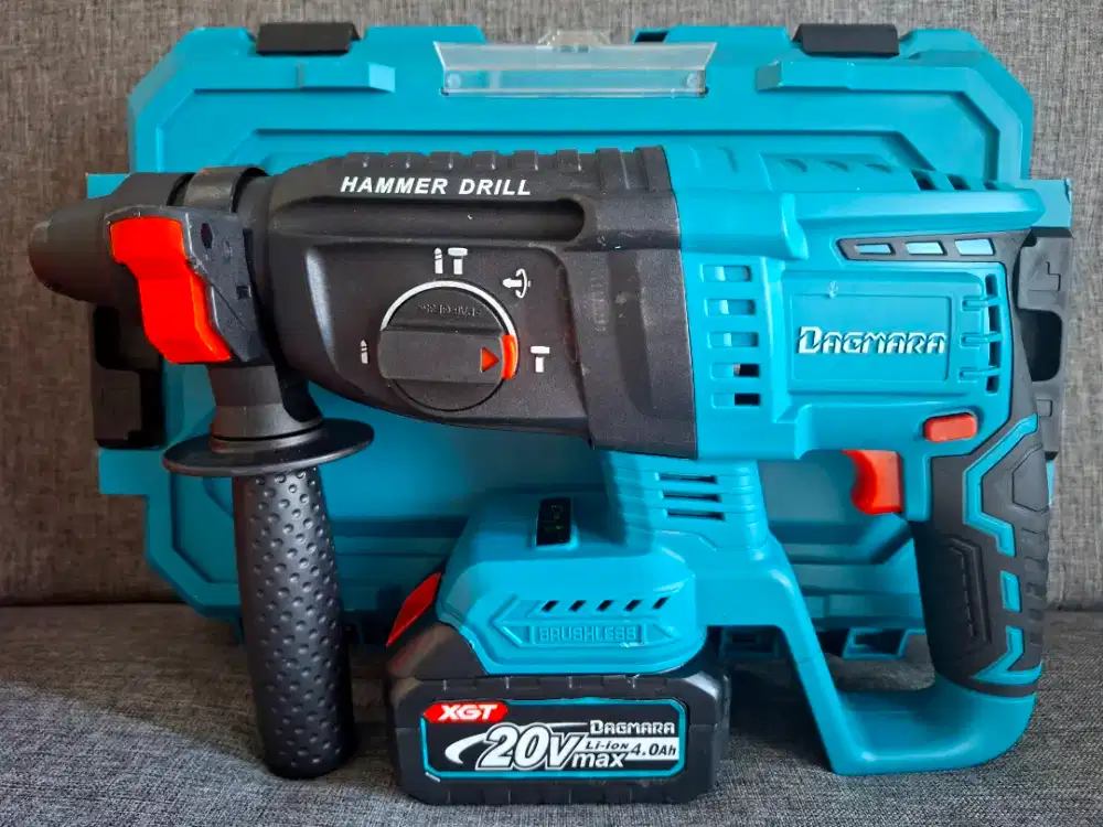 Baru Dagmara hammer impact rotary drill baterai portabel 3 fungsi