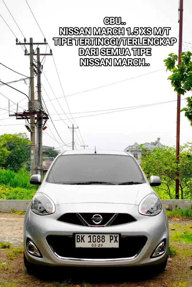 MARCH TIPE XS TERTINGGI M/T LOW KM 86 RB