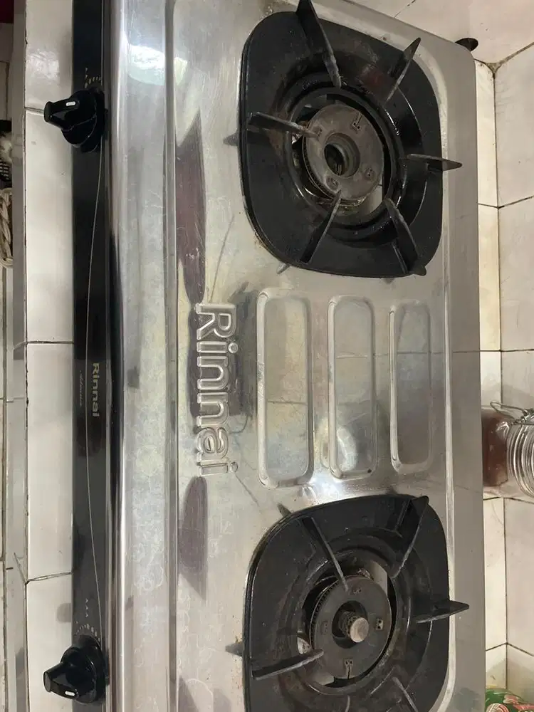 Kompor 2 Tungku Rinnai