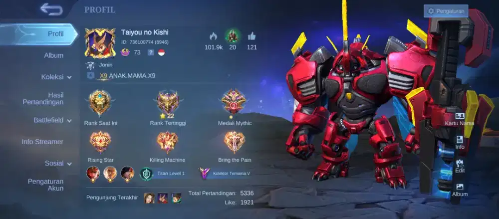 Mobile legendsImortal 22