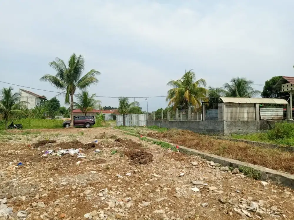 Dekat Hari-Hari Swalayan, Tanah Kavling Kota Bogor 200 Juta-an. SHM