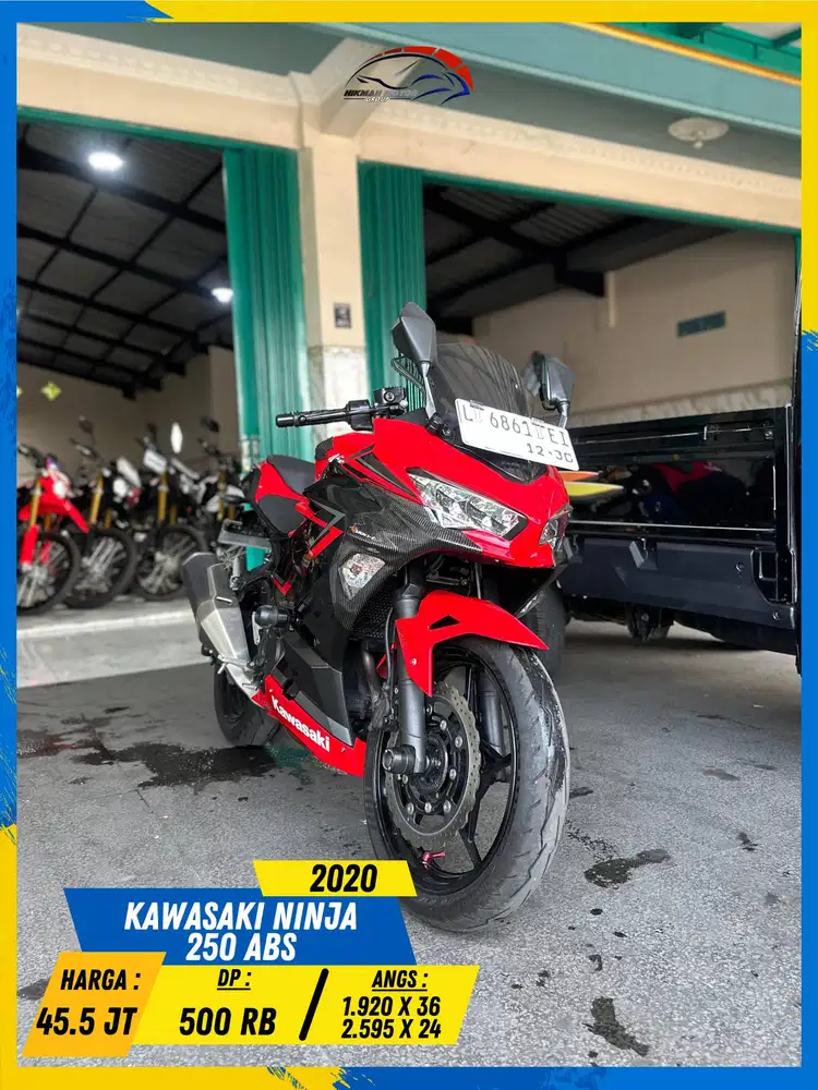 KAWASAKI NINJA 250 ABS 2020 KEREN POLL MASZEHH HIKMAH MOTOR KEPUH