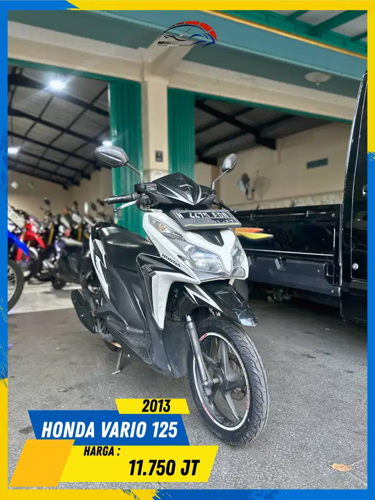HONDA VARIO 125 2013 TERMURAH SE MALANG BOSKUU HIKMAH MOTOR KEPUH