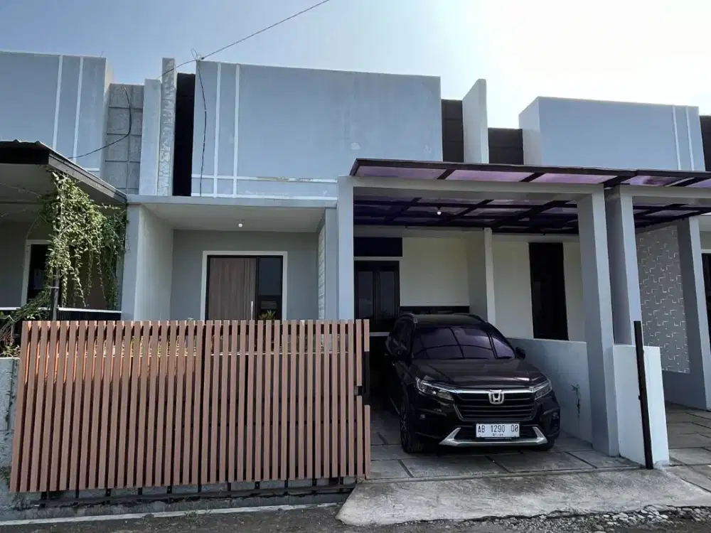 Rumah SHM Siap KPR View Sawah Belakang Bandara Adisutjipto