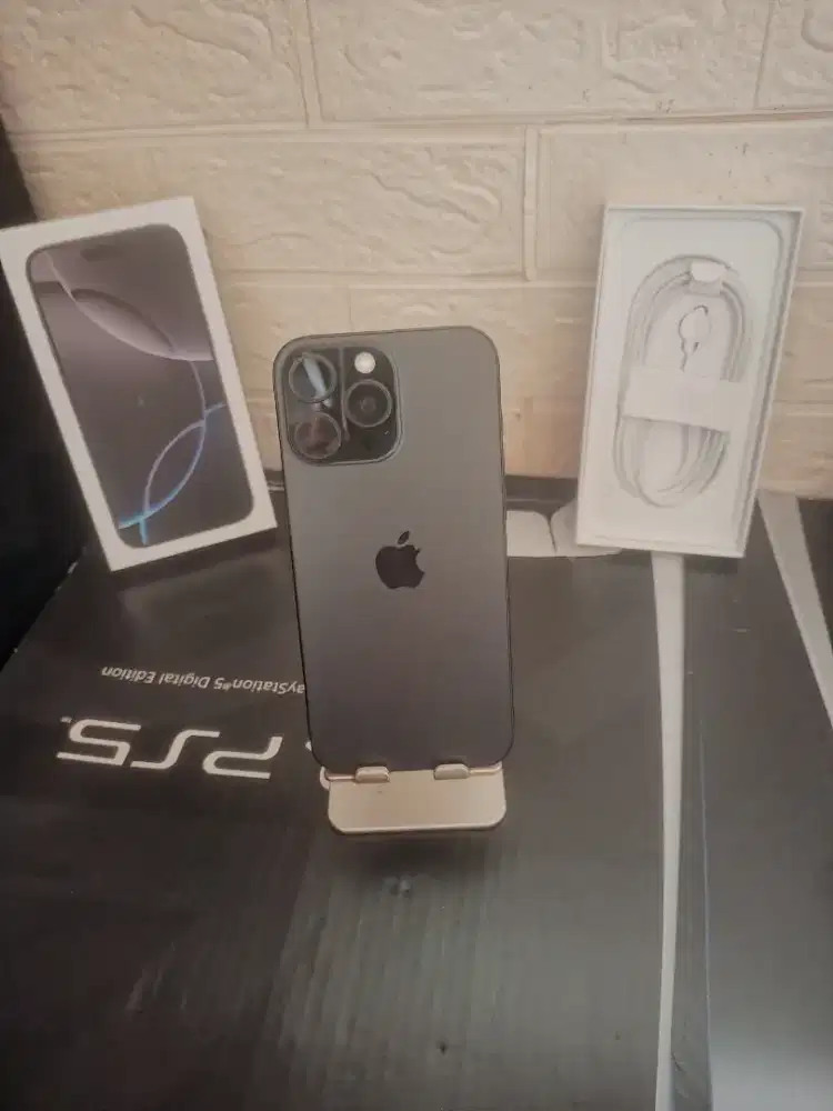 IPHONE 16 PRO MAX 1TB BLACK TITANIUM INTER NO BEACUK NO MINUS BISA TT
