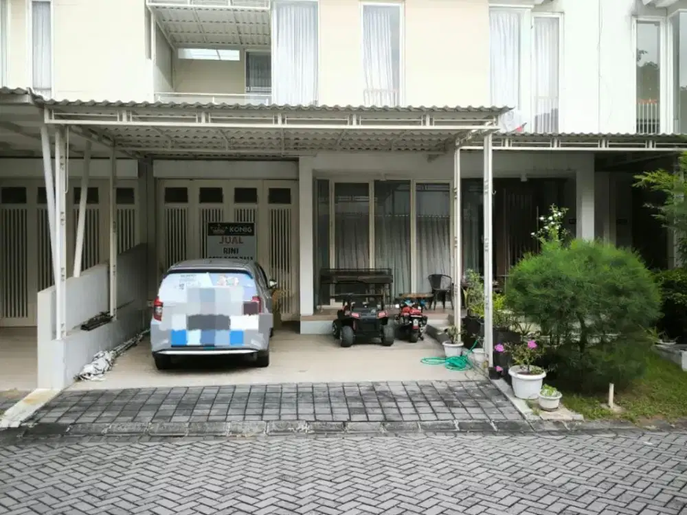 Rumah di CITRALAND UTAMA  Cluster BUONA VISTA - Hadap Utara  Row jalan 3 mobil , Water heater Solahart (setiap kamar mandi)  6 unit AC   Kitchen set
