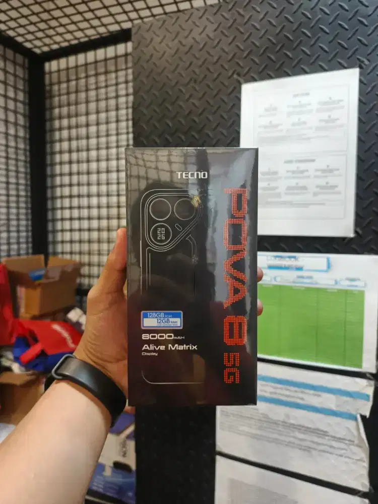 Tecno pova 8 barang baru