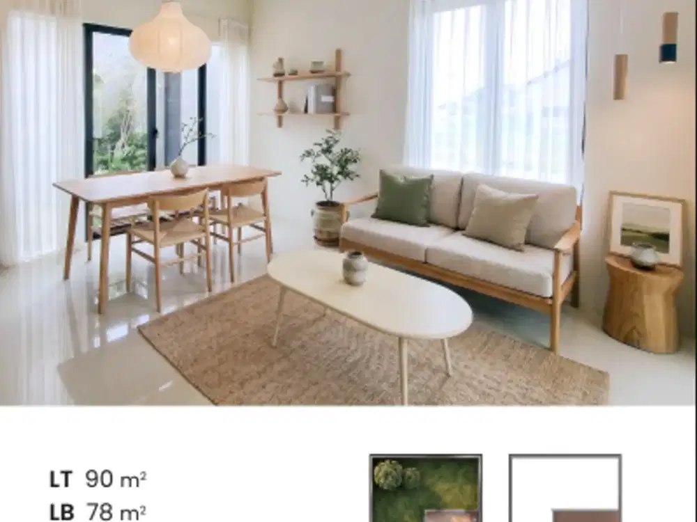 Dijual Rumah Grand Sunrise Cluster Eclipse Violet Standar