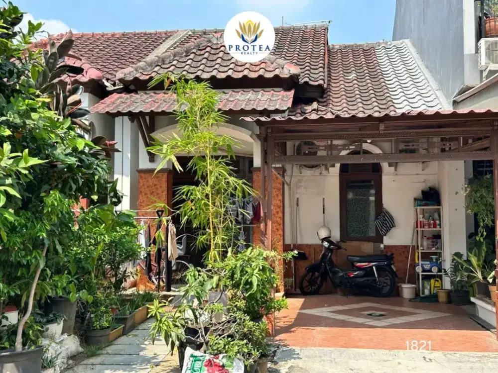 DIJUAL RUMAH  1 LANTAI TERAWAT RAPIH DI ALAM SUTERA