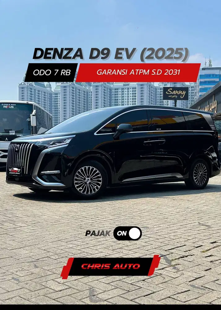 LOWODO 7RB TDP 129JT!!!  DENZA D9 EV 2025/2026