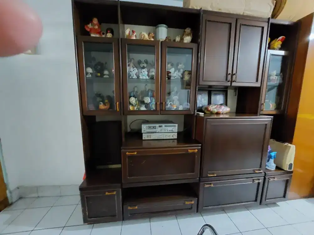 Jual lemari tv dan untuk pajangan
