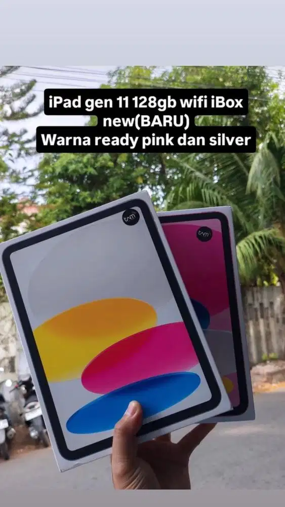 iPad Gen 11 128gb Pink New (Baru) iBox