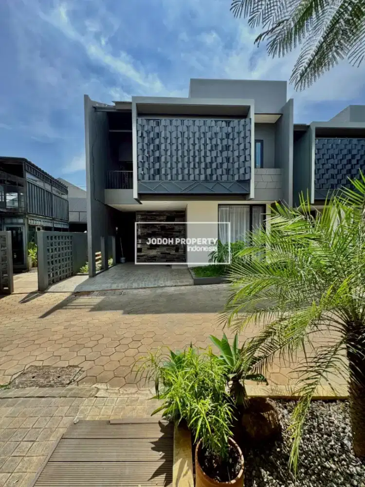 JUAL RUMAH DALAM CLUSTER REMPOA DEKAT MRT LEBAK BULUS