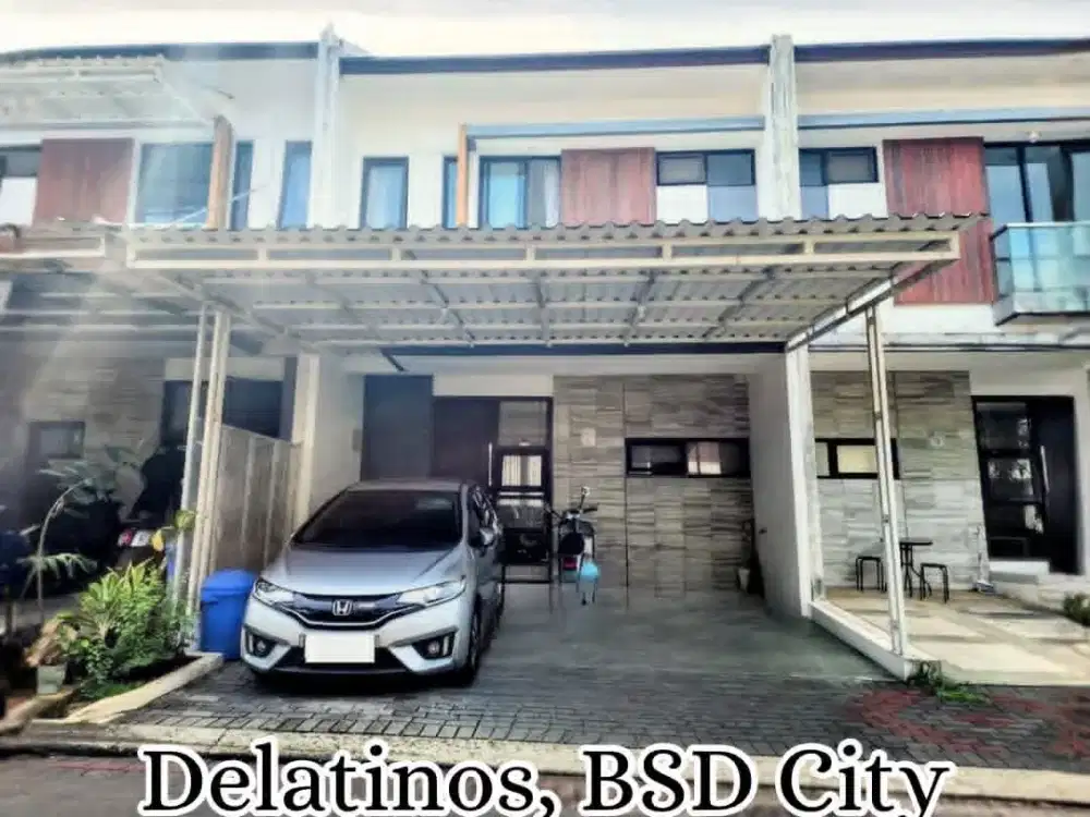 Jual Rumah Di Delatinos BSD Serpong Dekat Akses Bintaro Dan Jakarta
