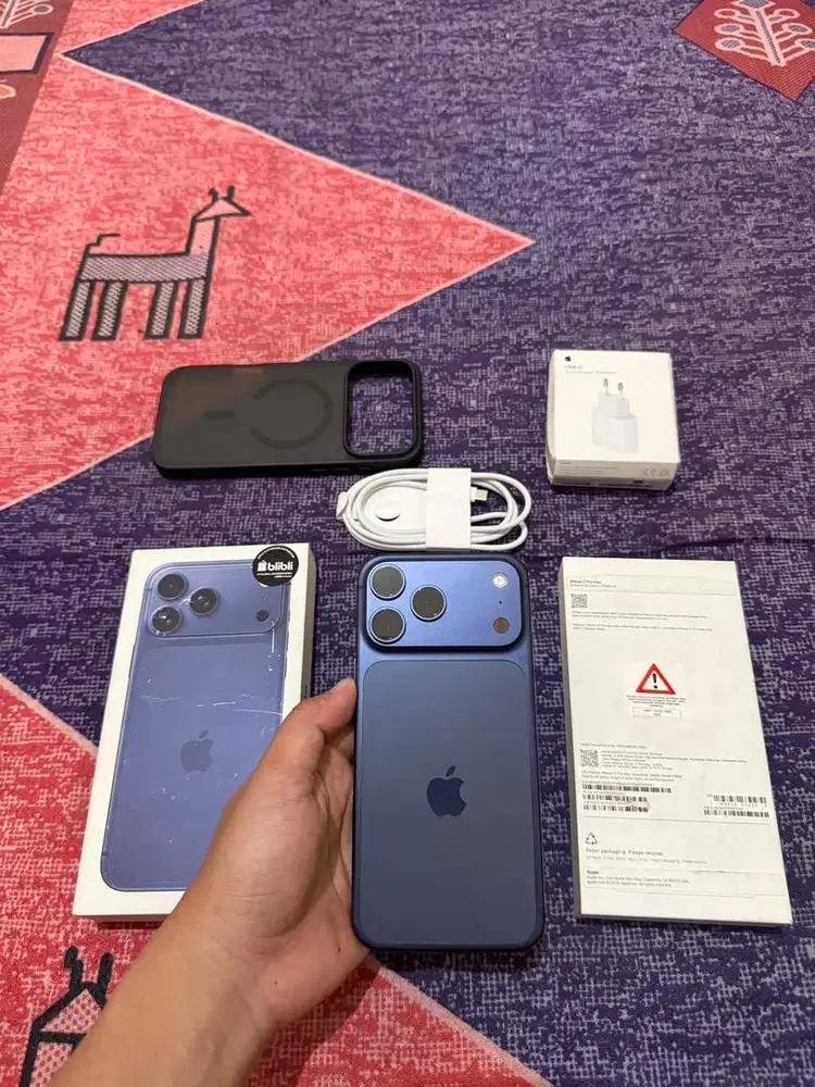 Iphone 17 promax 256gb blue blibli garansi on 2027