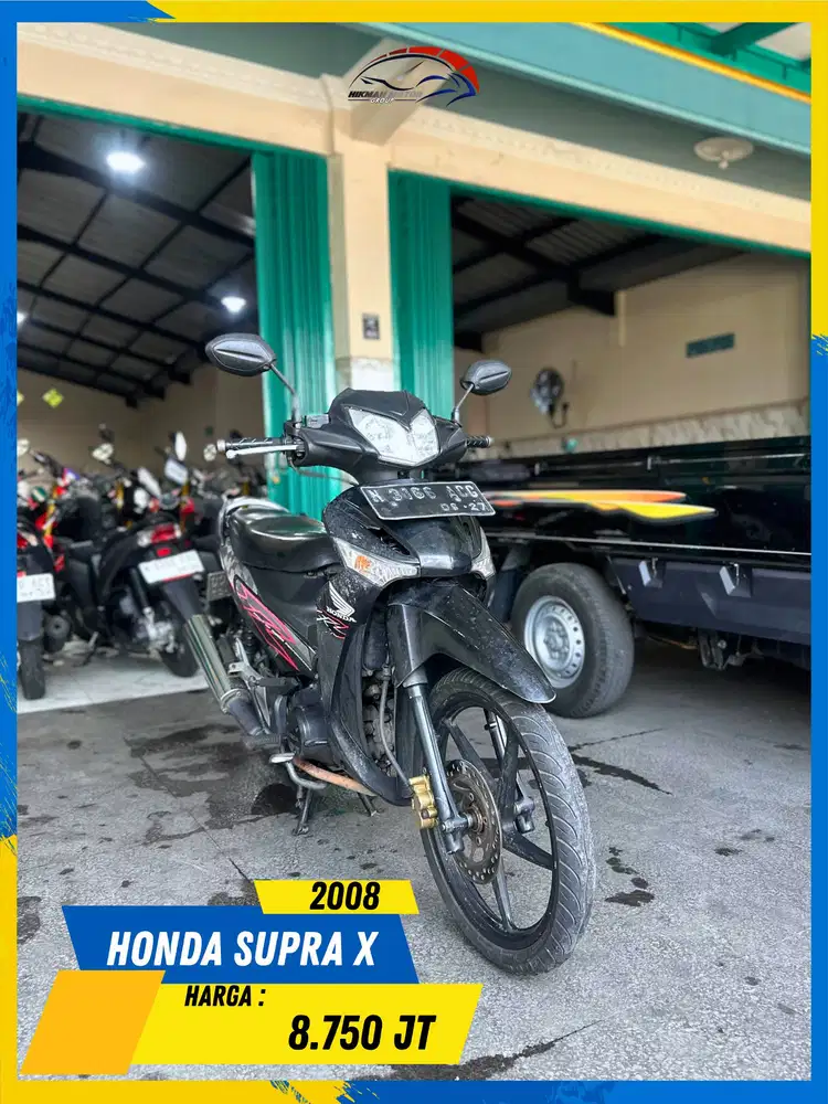 HONDA SUPRA X 2008 TERMURAH SE MALANG BOSS HIKMAH MOTOR KEPUH