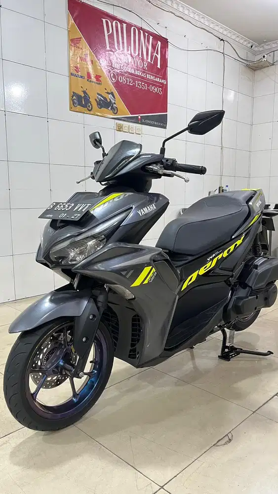 NEW AEROX 2022 PJK HIDUP 01-27 GRESS MESIN BAGUS BODY ORIAN