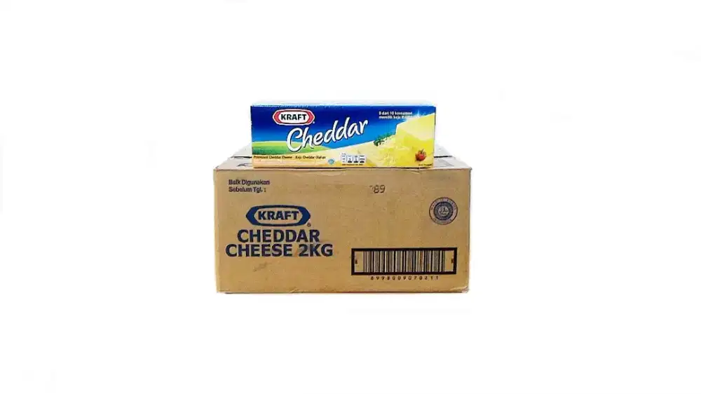 Keju kraft Cheddar 2KG