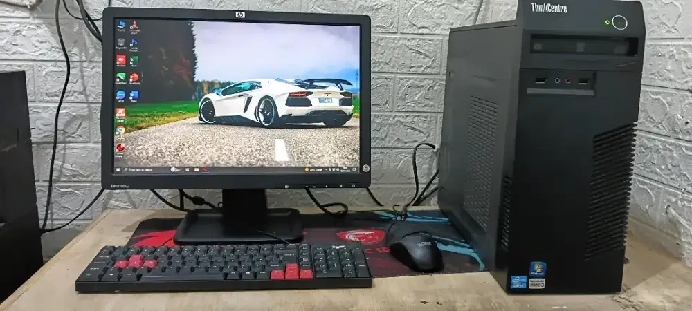 Komputer Lengkap Lenovo ThinkCentre Siap Pakai