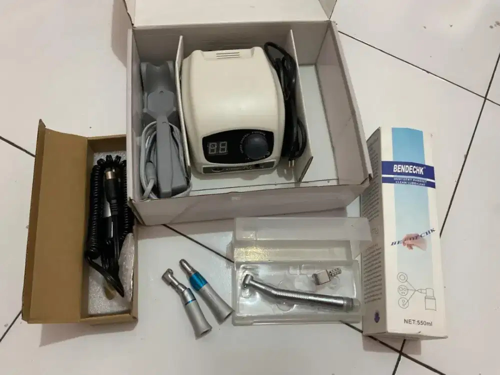 Jual Mikromomotor lengkap dengan handpiece