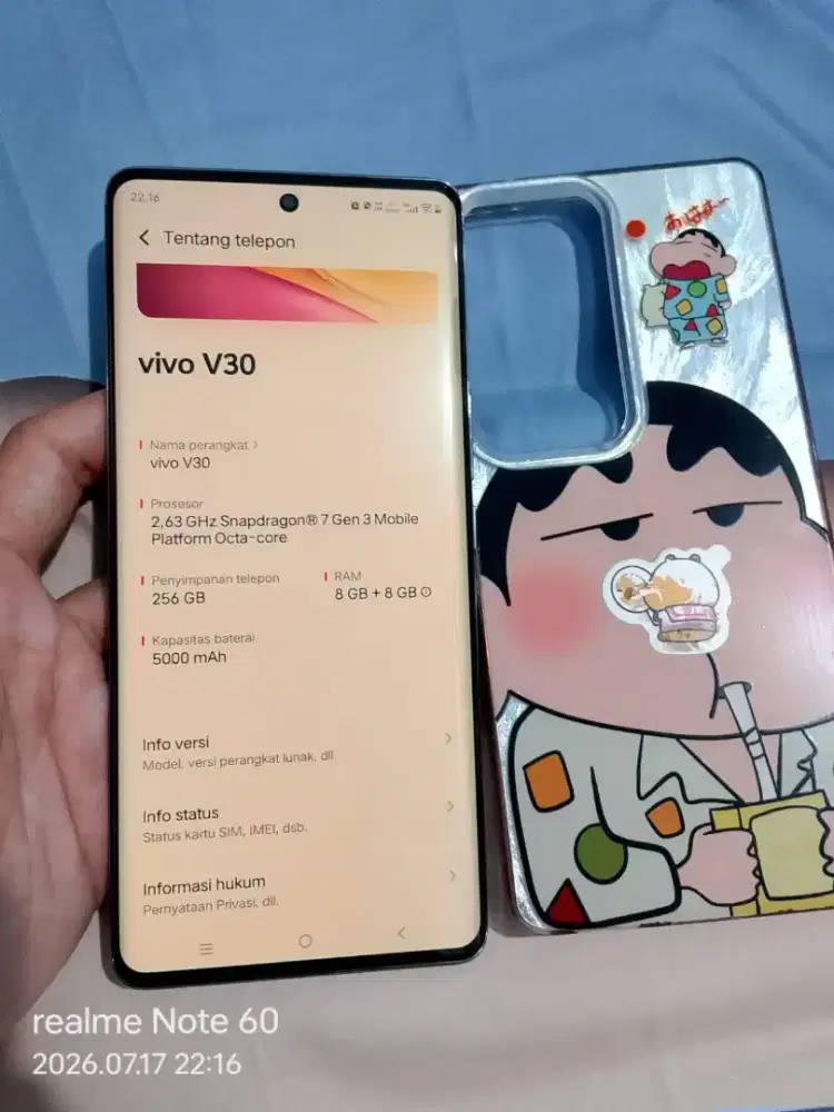 FULLSET VIVO V30 5G 8/256 ORI