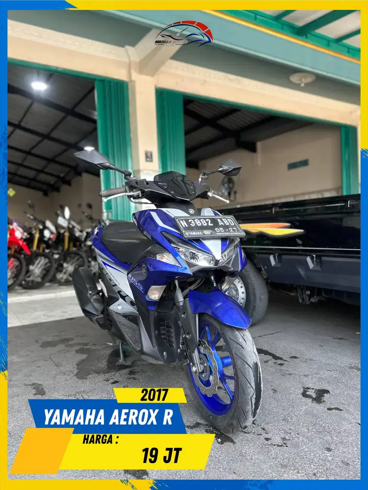YAMAHA AEROX R 2017 NEGO GAS POLL MASZEHH HIKMAH MOTOR KEPUH