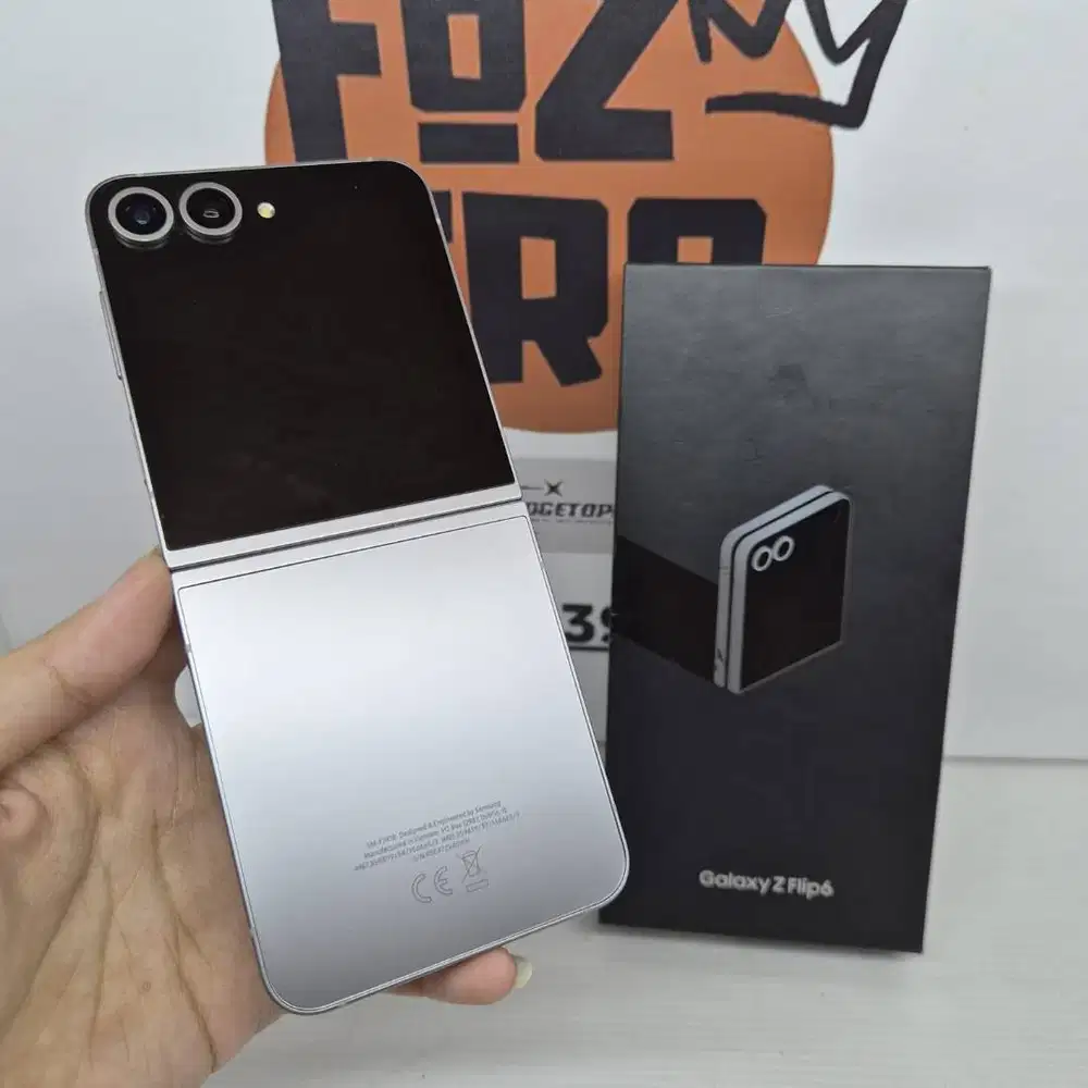 Samsung Z Flip 6 12/256gb Silver FULLSET No Minus EX Inter