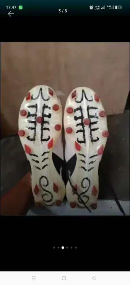 Sepatu bola specs reacto 39