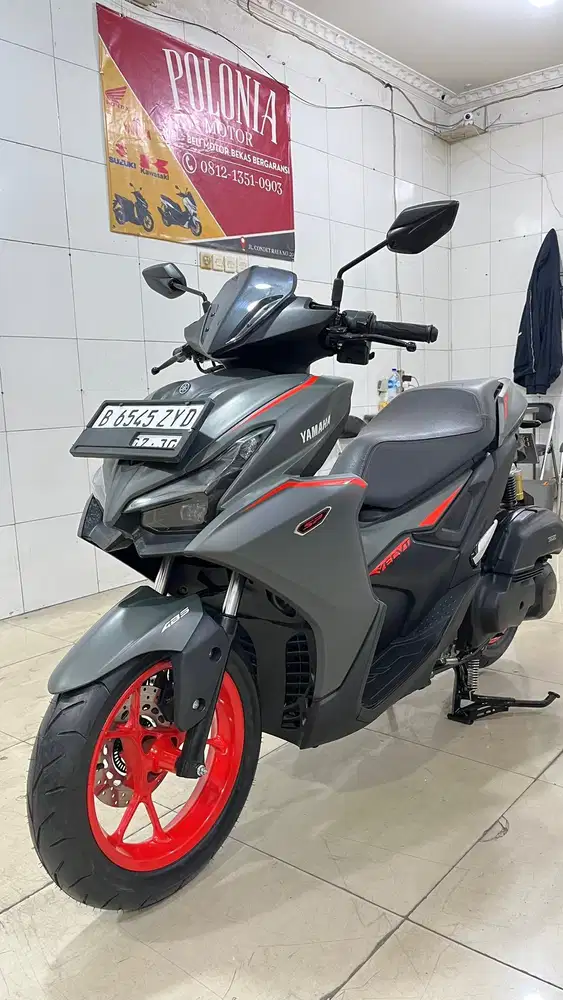 AEROX ALPHA ABS 2025 TURBO LOW KM 7rb PJK HDP 07-27 GRESS LIKE NEW