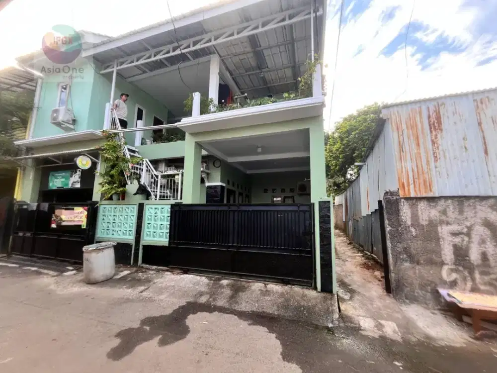 DIJUAL RUMAH + KOST2AN DI PONDOK KELAPA DUREN SAWIT JAKARTA TIMUR