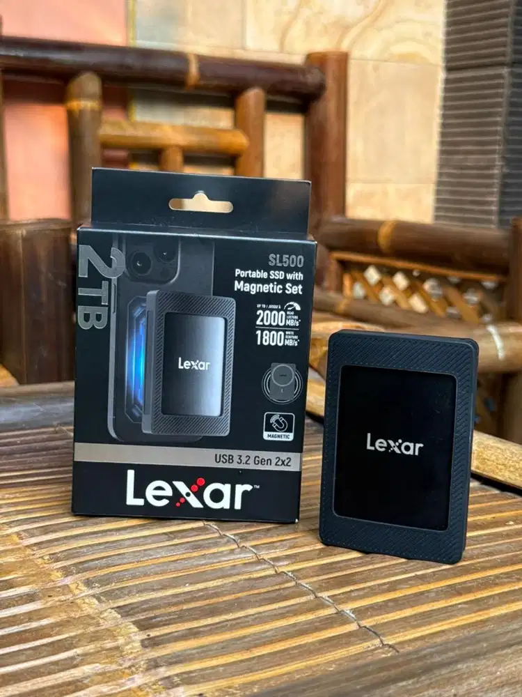 SSD Portable Lexar 2TB SL500 with Magnetic