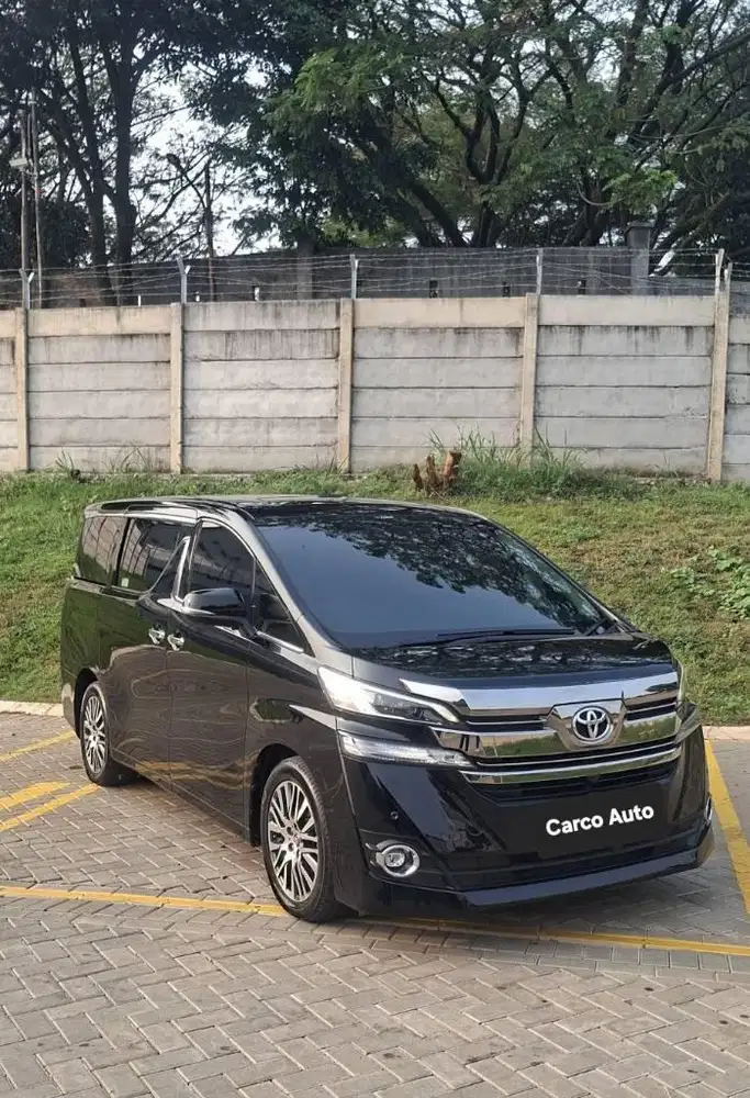 Toyota Vellfire G 2.5L 2016 Siap Pakai