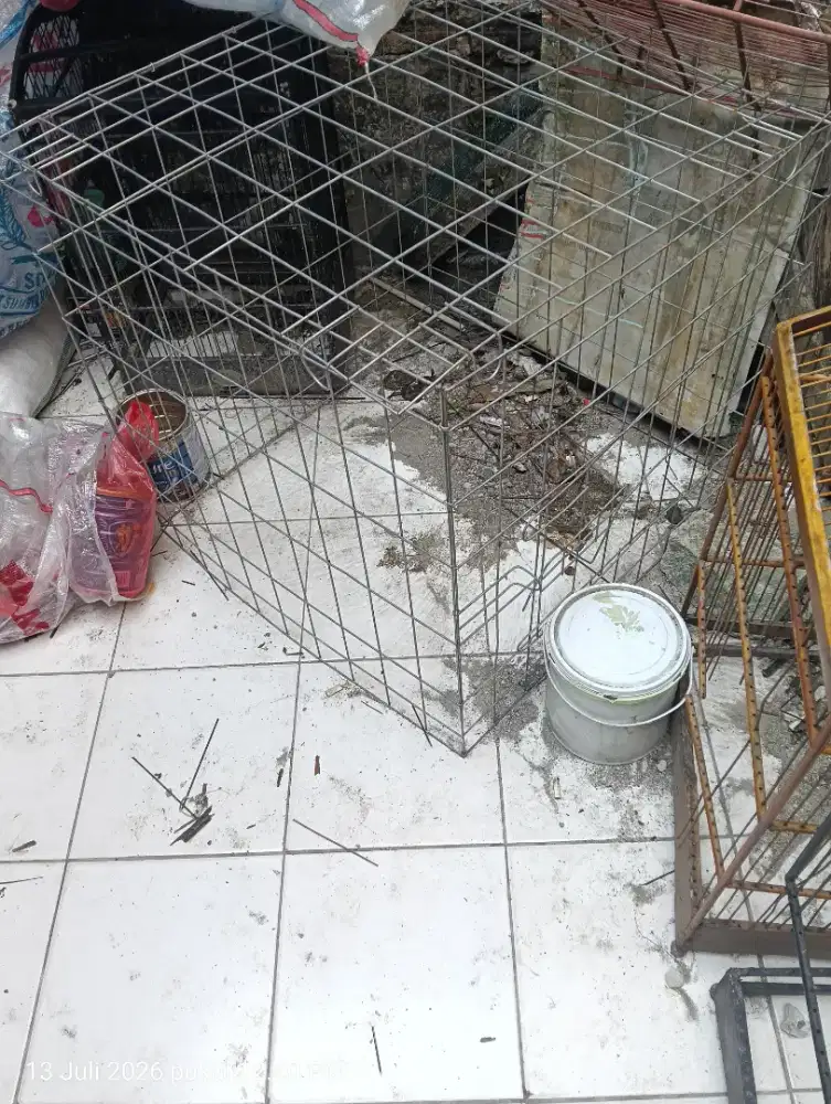 KANDANG LIPET GALVANIS 2 pcs
