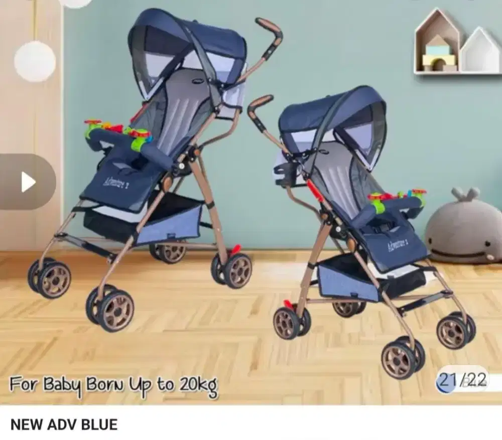 STROLER PLIKO ADVENTURE
