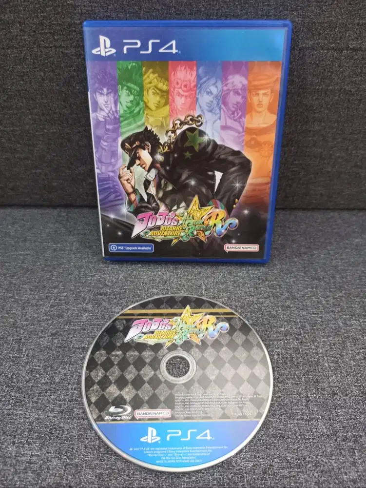 Kaset bluray disc BD PS4 Jojo's Bizarre Adventure All-Star Battle R