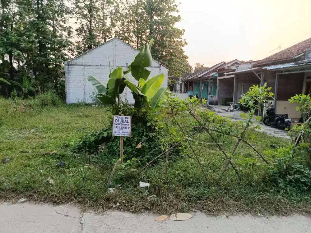 DI JUAL TANAH KAVLING 165m² ( LOKASI ISTIMEWA)