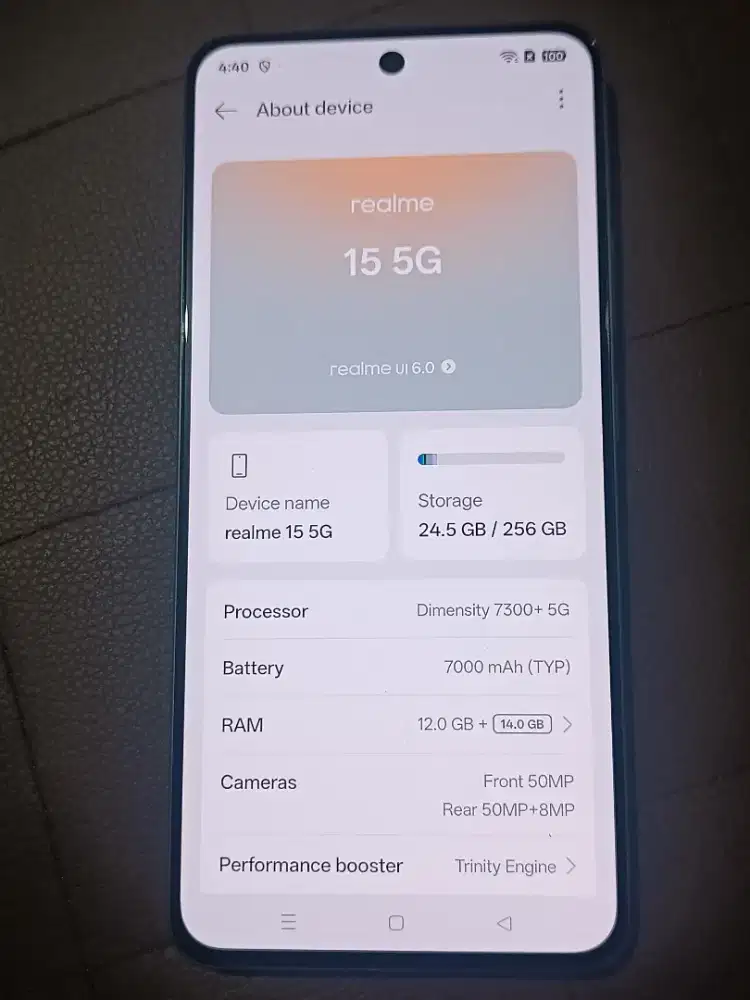 REALME 15 5G 12/256