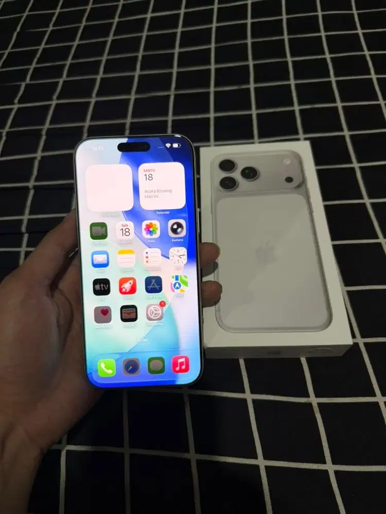 Iphone 17 Promax 256 baru seminggu