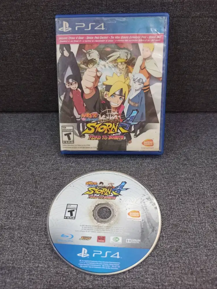 Kaset BD PS4 Naruto Shippuden Ultimate Ninja Storm 4 Road To Boruto