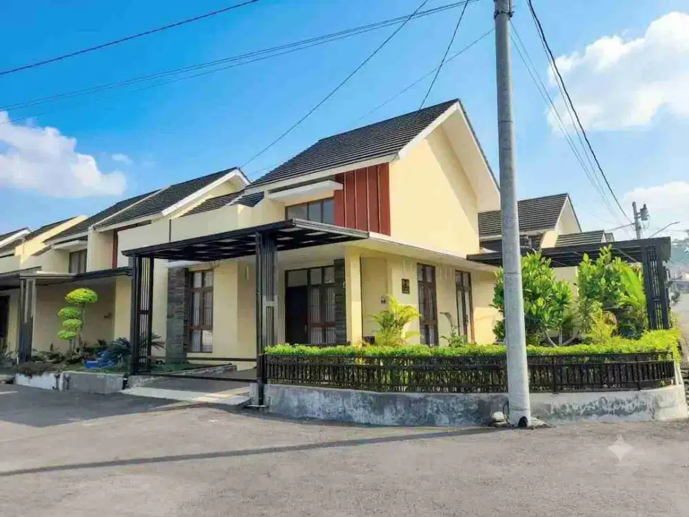 Rumah Hook Full Furnished Siap Huni Baturaden View Gunung Dan Sawah