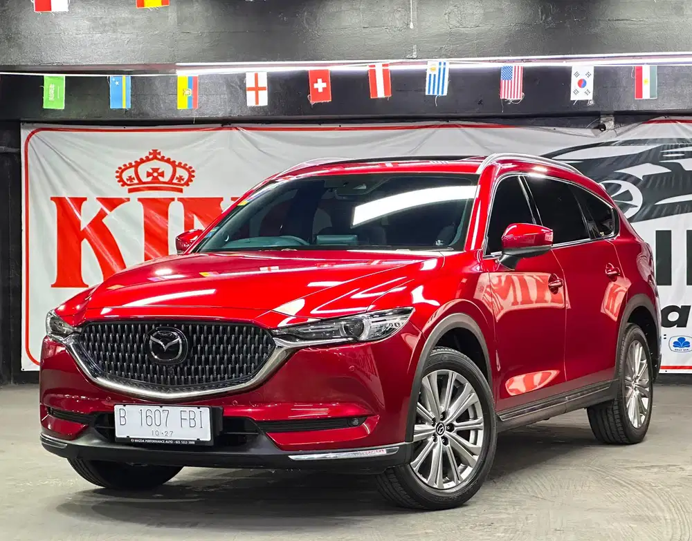 [KM 24rb] Mazda CX-8 Elite Matic Merah 2022