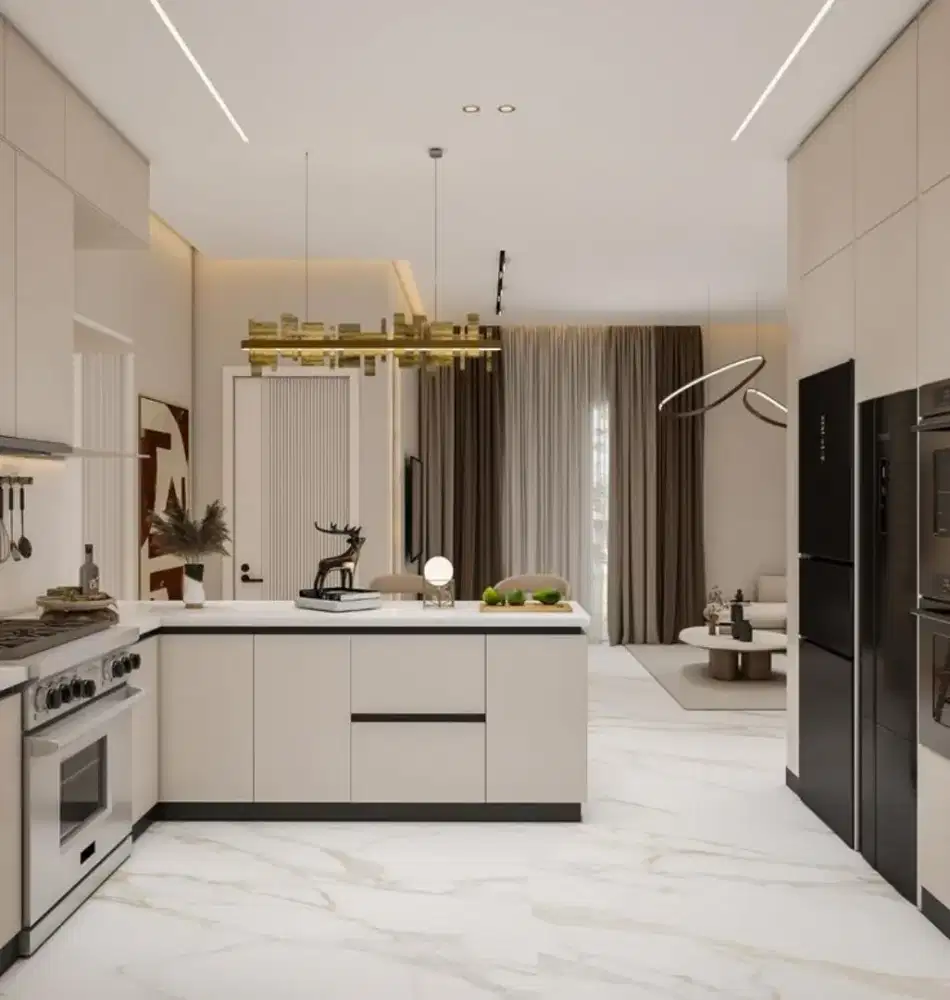 Custom kitchen set minimalis wardrobe bedroom set livingroom room