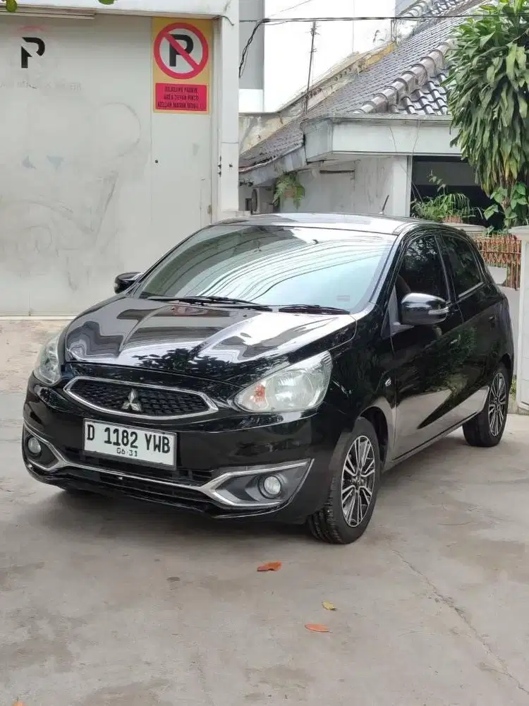 LowKm! Mitsubishi Mirage Exceed AT 2016 facelift bandung irit banget