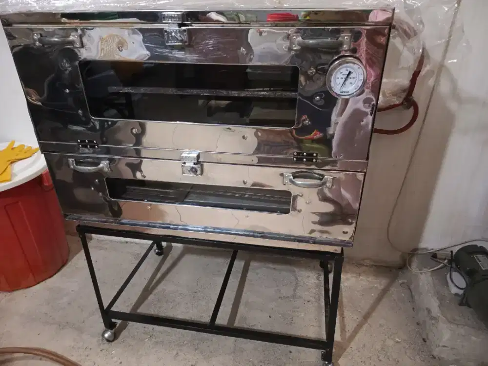 Oven gas atas bawah lebar 90CM