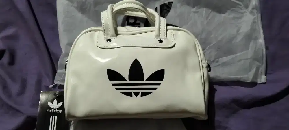 Tas Bowling Mini Adicolor Putih