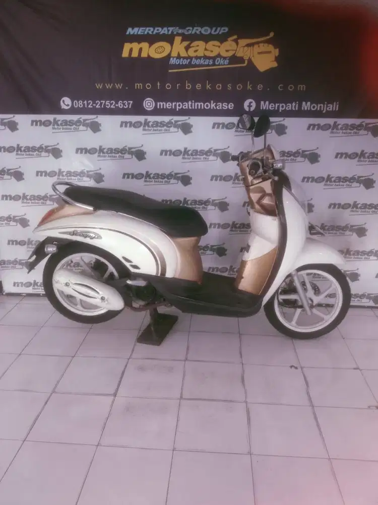 HONDA SCOOPY TH 2011 KREDIT MOTOR MURAH MOKASE MERPATI MONJALI